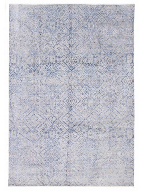 Indian Mystique 8'10" x 11'10" Hand-knotted Silk & Wool Rug 