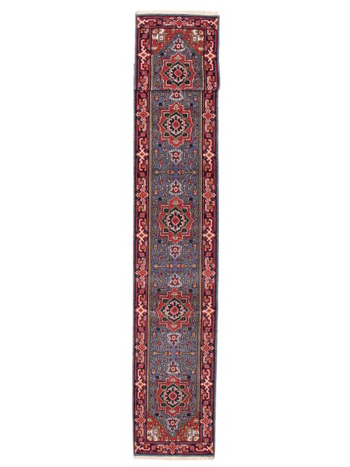 Indian Serapi Heritage 2'6" x 15'10" Hand-knotted Wool Rug 