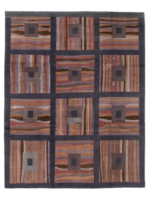 Nepal Opulence 8'0" x 9'10" Hand-knotted Wool Rug 