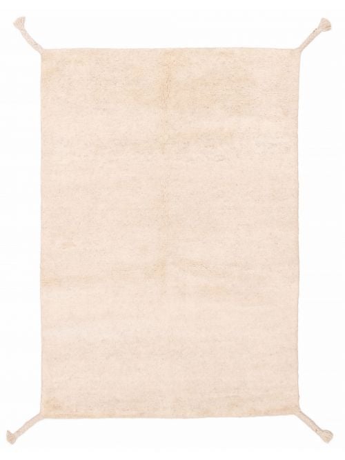 Indian Tangier 4'7" x 6'5" Hand-knotted Wool Rug 