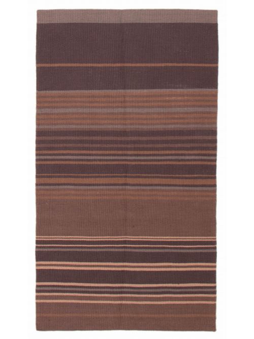 Turkish Ankara FW 5'0" x 8'6" Flat-Weave Wool Kilim 