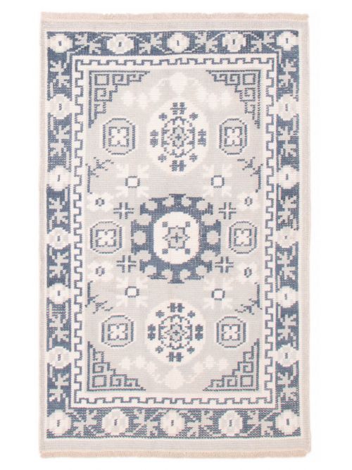 Indian Tangier 5'2" x 8'3" Hand-knotted Wool Rug 