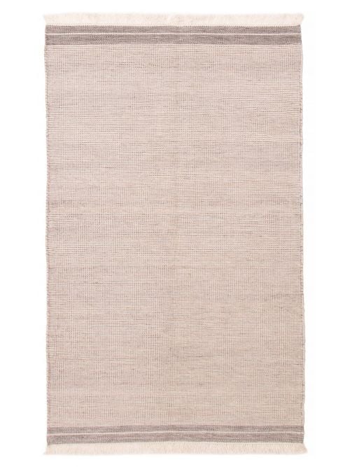 Indian Marrakech 5'0" x 8'1" Flat-Weave Wool Kilim 