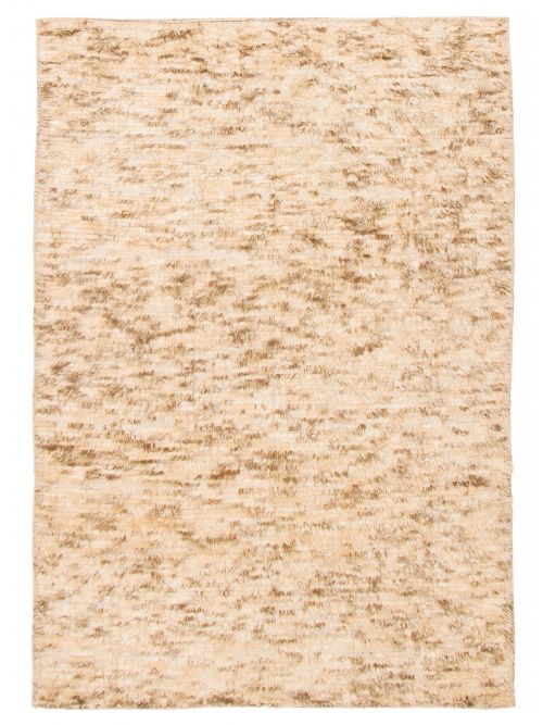 Indian Tangier 6'0" x 8'5" Hand-knotted Wool Rug 