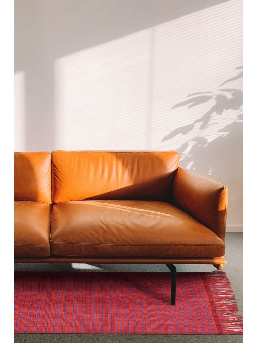 Indian Marrakech 5'0" x 8'2" Flat-Weave Wool Kilim 