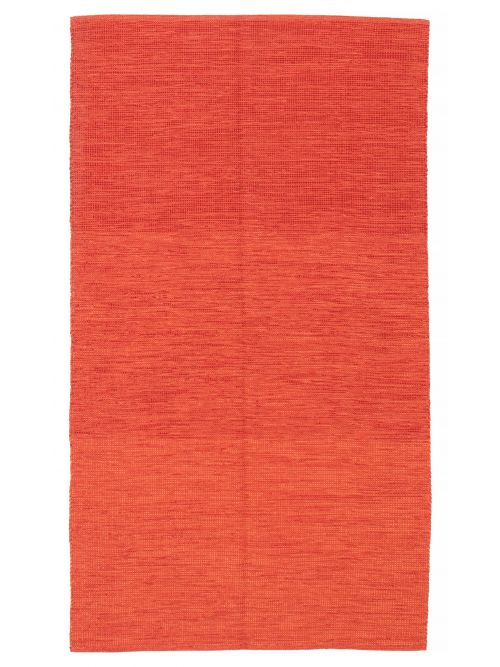 Indian Nevada 5'0" x 8'0" Flat-Weave Cotton Kilim 