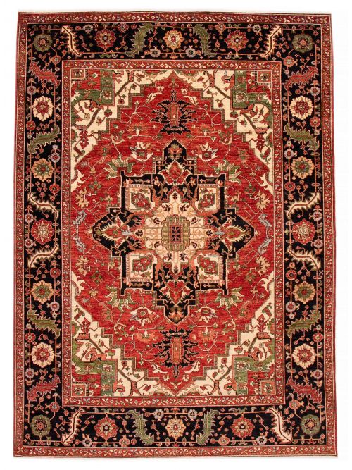 Afghan Aryana 9'10" x 13'11" Hand-knotted Wool Rug 