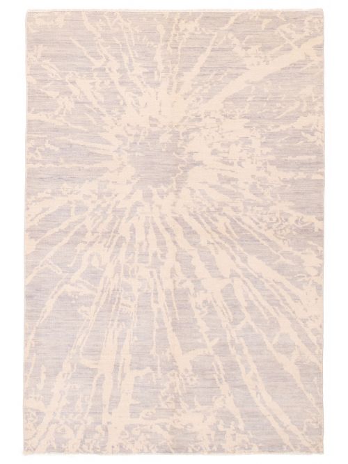 Indian Mystique 6'0" x 9'0" Hand-knotted Wool Rug 