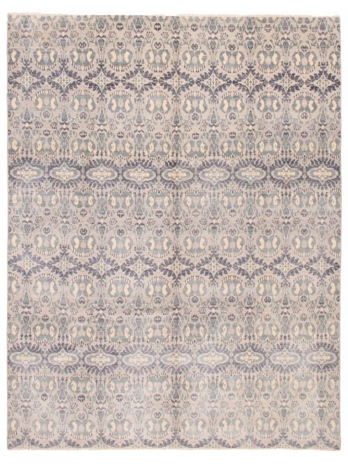 Indian Mystique 9'0" x 11'8" Hand-knotted Wool Rug 