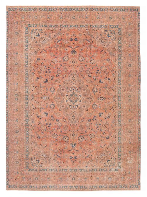 Persian Style 8'10" x 12'8" Hand-knotted Wool Rug 