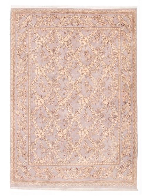 Persian Style 7'10" x 10'11" Hand-knotted Wool Rug 