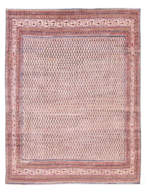 Persian Style 8'0" x 10'3" Hand-knotted Wool Rug 