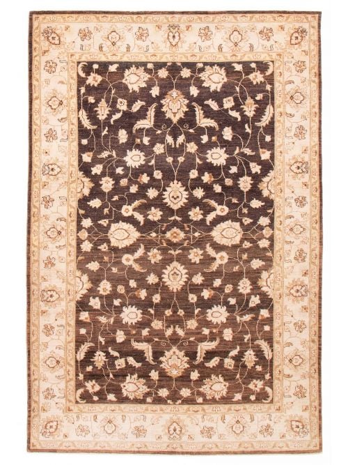 Persian Style 6'5" x 9'10" Hand-knotted Wool Rug 