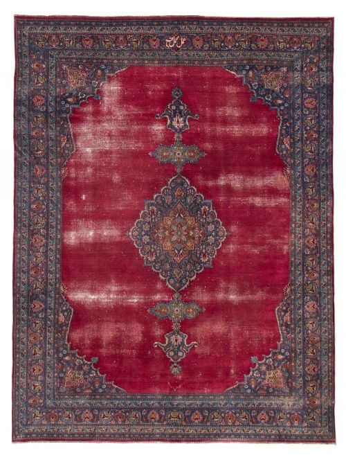Persian Style 7'2" x 9'7" Hand-knotted Wool Rug 