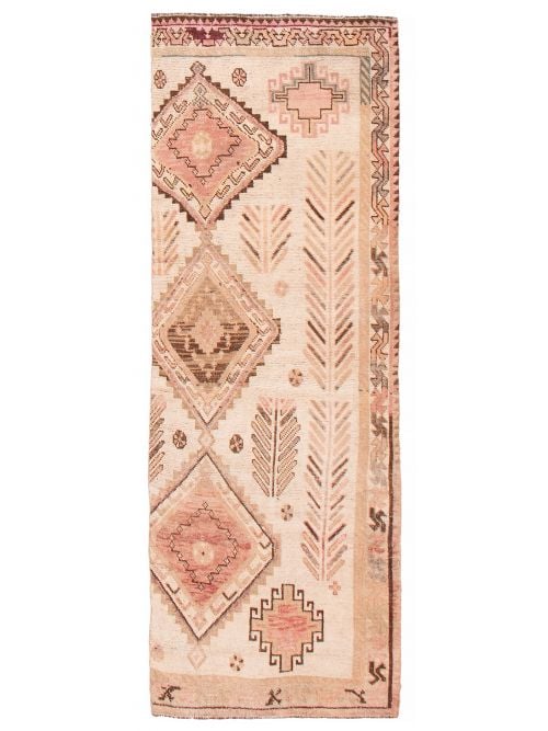 Turkish Melis Vintage 2'10" x 7'10" Hand-knotted Wool Rug 