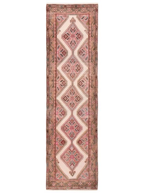 Persian Style 2'8" x 10'0" Hand-knotted Wool Rug 