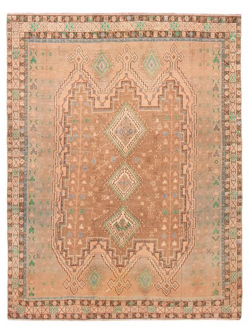 Persian Style 5'3" x 6'9" Hand-knotted Wool Rug 