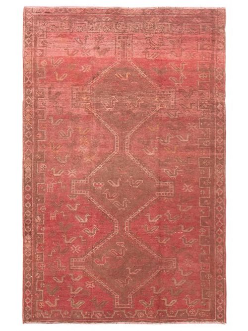 Persian Style 5'0" x 7'7" Hand-knotted Wool Rug 