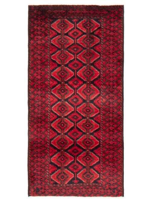 Afghan Royal Baluch 2'9" x 5'4" Hand-knotted Wool Rug 