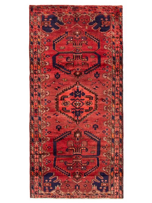 Persian Style 3'6" x 7'3" Hand-knotted Wool Rug 