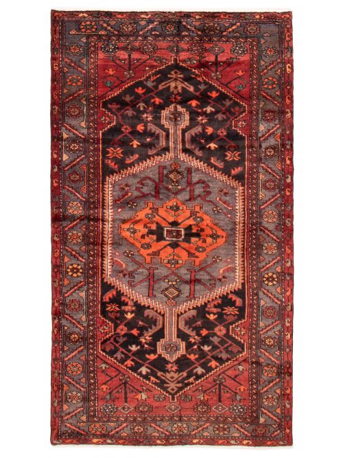 Persian Style 4'4" x 7'8" Hand-knotted Wool Rug 