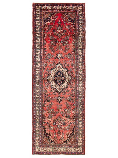 Persian Style 3'4" x 9'11" Hand-knotted Wool Rug 