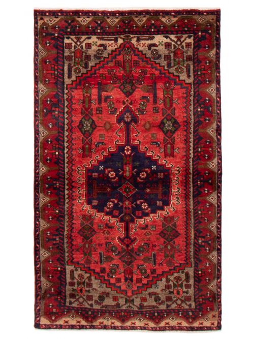 Persian Style 3'8" x 6'3" Hand-knotted Wool Rug 