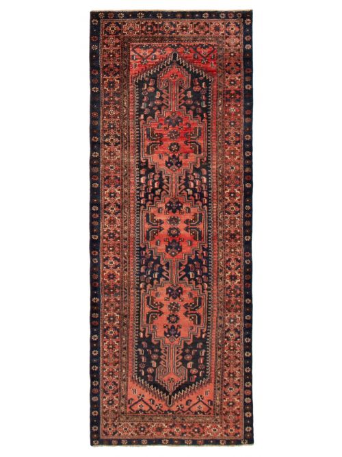 Persian Style 3'3" x 9'2" Hand-knotted Wool Rug 