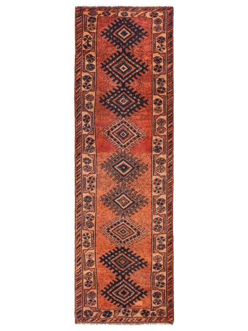 Persian Style Hand-knotted Wool Rug, 107 x 340 cm