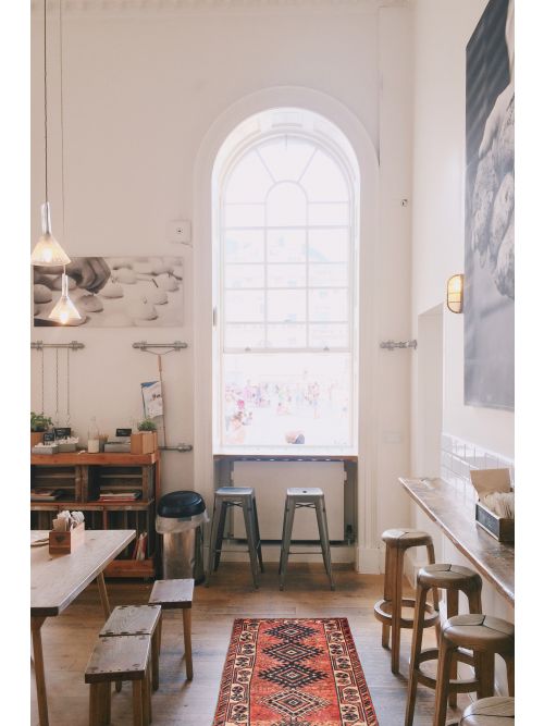 Persian Style Hand-knotted Wool Rug, 107 x 340 cm