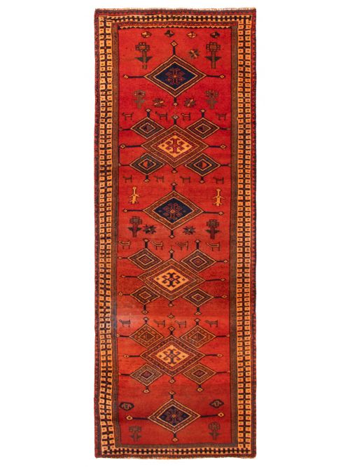 Persian Style Hand-knotted Wool Rug, 122 x 330 cm