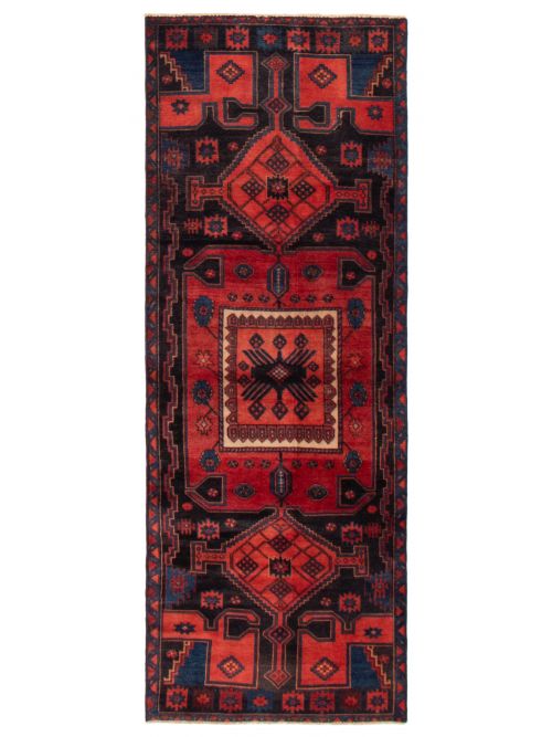 Persian Style 3'2" x 8'4" Hand-knotted Wool Rug 