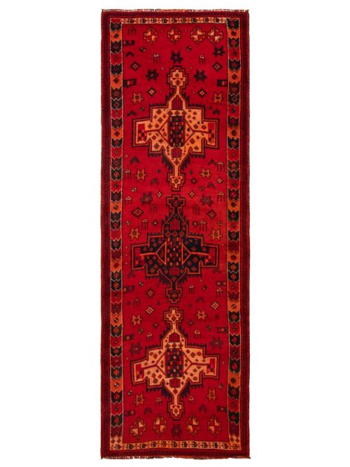 Persian Style Hand-knotted Wool Rug, 117 x 353 cm
