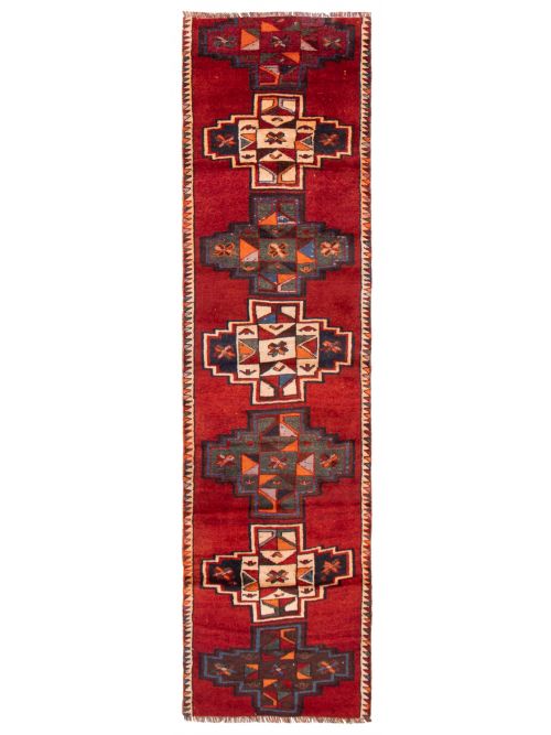 Persian Style Hand-knotted Wool Rug, 89 x 333 cm