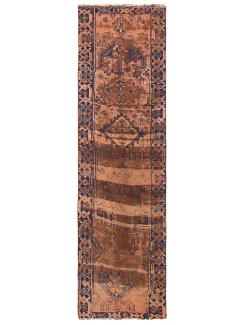 Persian Style Hand-knotted Wool Rug, 94 x 333 cm