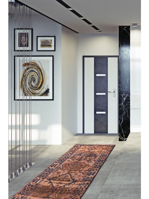 Persian Style Hand-knotted Wool Rug, 94 x 333 cm