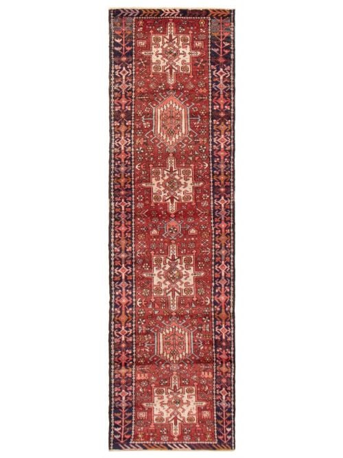 Persian Style 3'0" x 10'5" Hand-knotted Wool Rug 