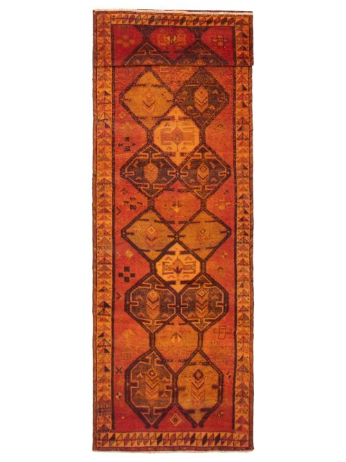 Persian Style Hand-knotted Wool Rug, 127 x 424 cm