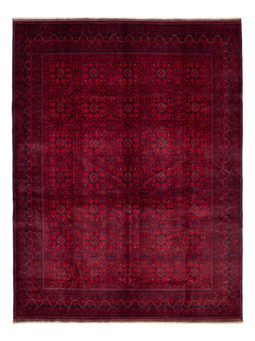 Afghan Finest Khal Mohammadi 9'10" x 12'8" Hand-knotted Wool Rug 