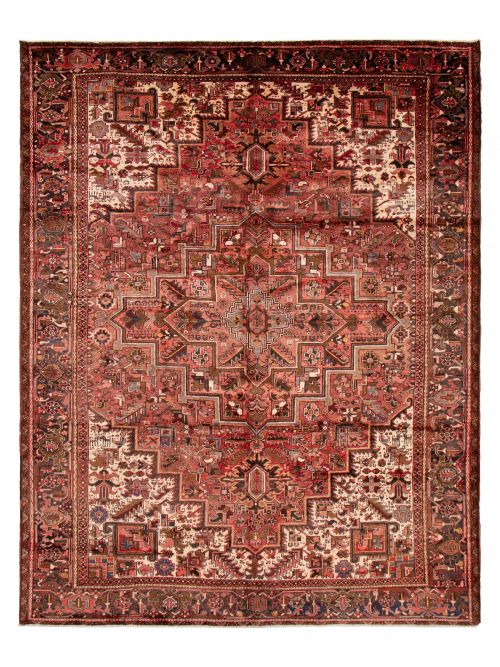 Persian Heriz 10'2" x 12'10" Hand-knotted Wool Rug 