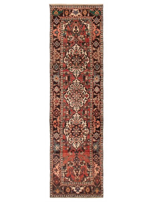 Persian Style 2'10" x 10'6" Hand-knotted Wool Rug 