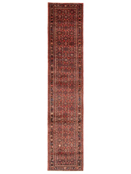 Persian Style 2'10" x 13'7" Hand-knotted Wool Rug 