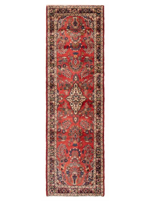 Persian Style 2'8" x 9'0" Hand-knotted Wool Rug 