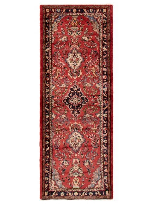 Persian Style 3'3" x 8'11" Hand-knotted Wool Rug 
