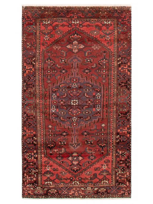 Persian Style 3'11" x 6'11" Hand-knotted Wool Rug 