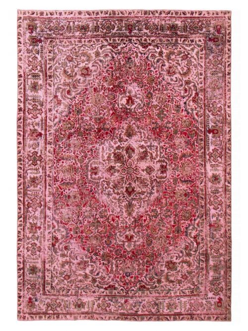 Persian Style 6'5" x 9'5" Hand-knotted Wool Rug 