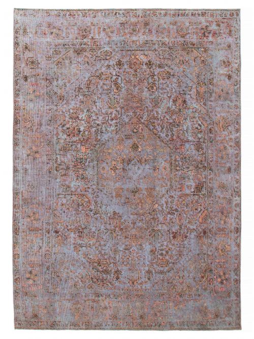 Persian Style 6'8" x 9'5" Hand-knotted Wool Rug 