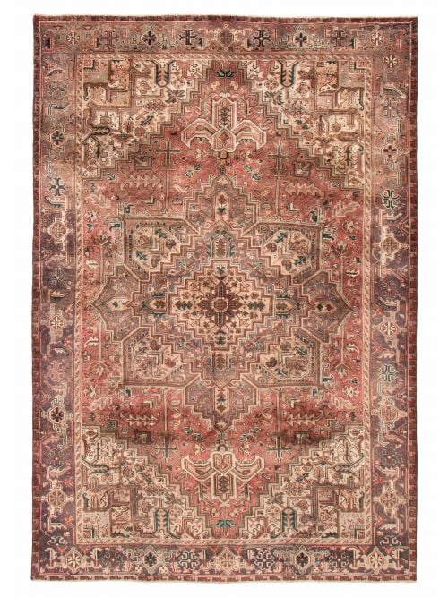 Persian Style 7'5" x 10'10" Hand-knotted Wool Rug 