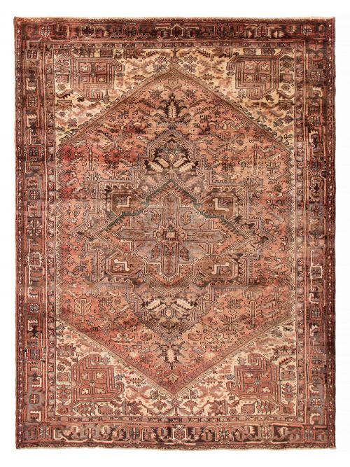 Persian Style 8'3" x 10'11" Hand-knotted Wool Rug 