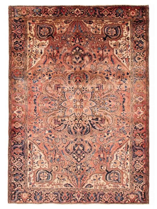 Persian Style 8'2" x 11'8" Hand-knotted Wool Rug 